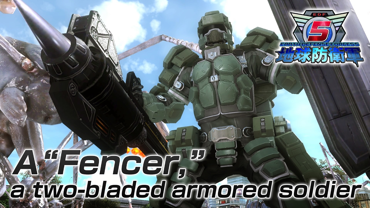 Earth Defense Force 5 pour cet été au Japon
